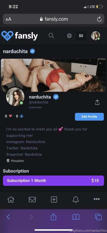 Go support me on here! Fansly.com/narduchita 
I will continu..