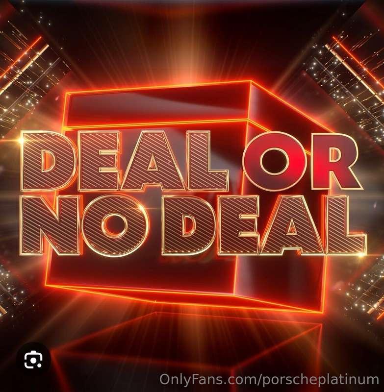 🎁 DEAL OR NO DEAL 🎁 🎁 PERSONALISED DICK RATES!! 🎁YOU MAKE ME..