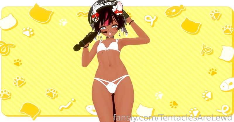 Going live today at 10:30PM EST!! New Model Updates, new props, and trying out my new Domi!! I've been wanting to try out a wand toy forever, so help me break it in by controlling it! :3
See you cuties soon!!

#vtuber #lewdtuber #nsfw #anime #hentai