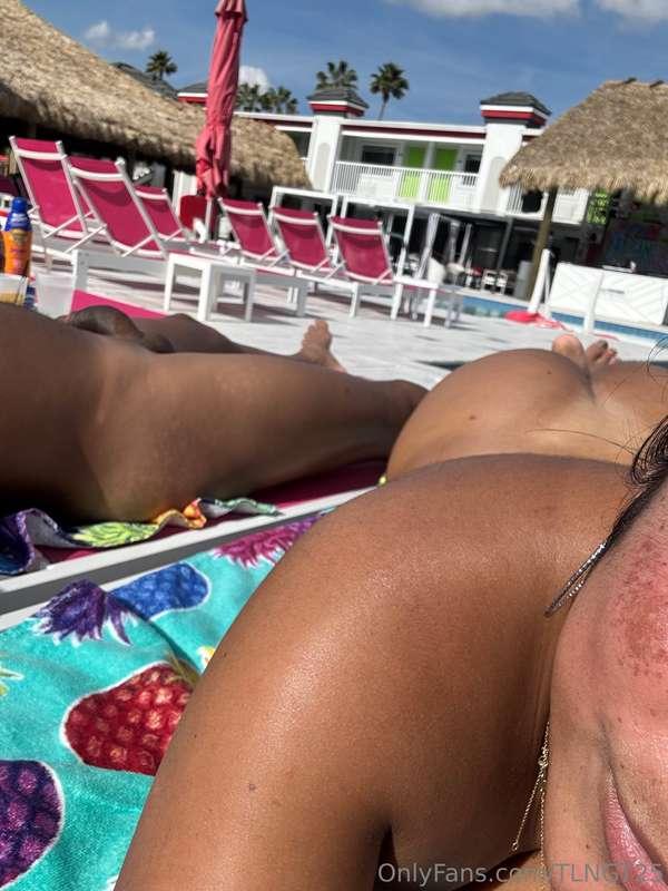 Can’t wait to be poolside tomorrow at our favorite place aga..