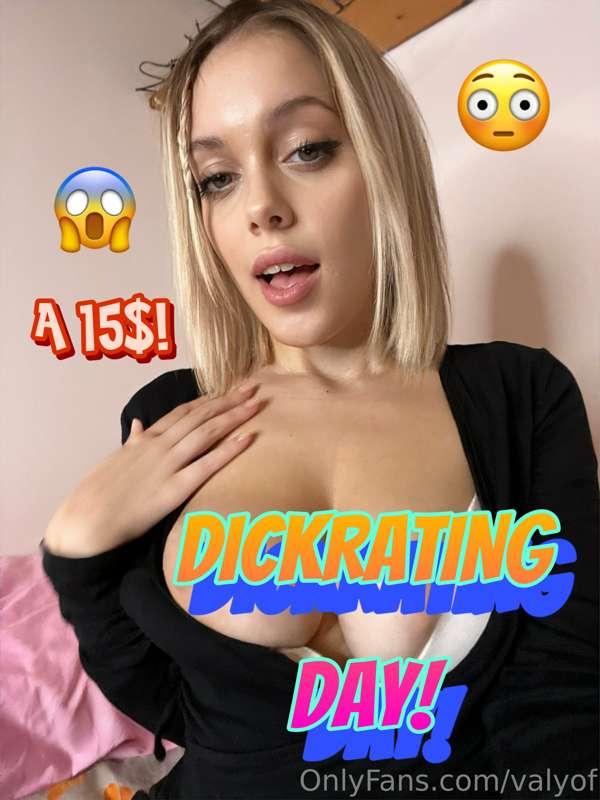 Volevi un dickrating da me personalizzato, ma costava troppo..