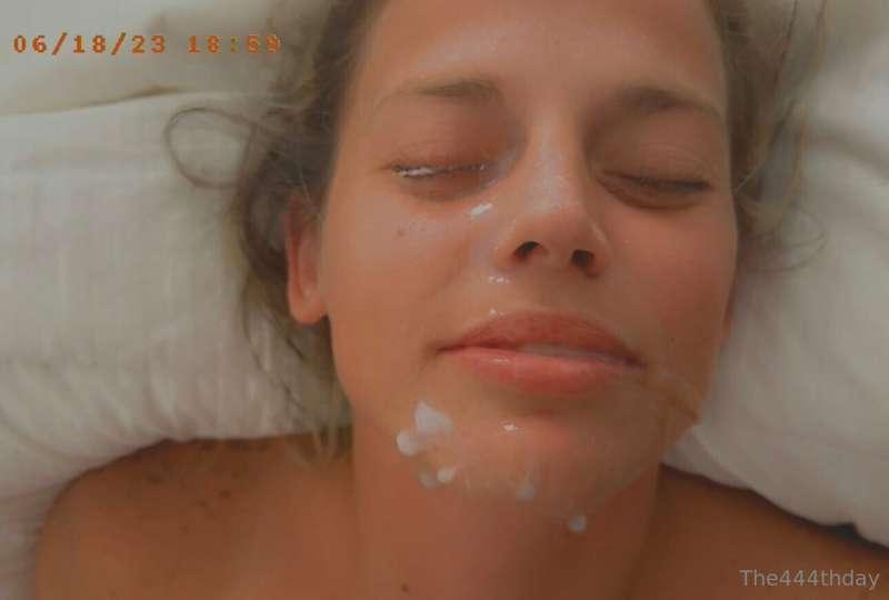 Would you add your big load to my cumslut face?