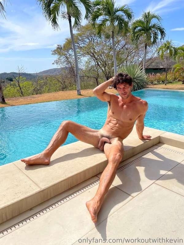 Your masturbation coach is almost finished lounging by the p..