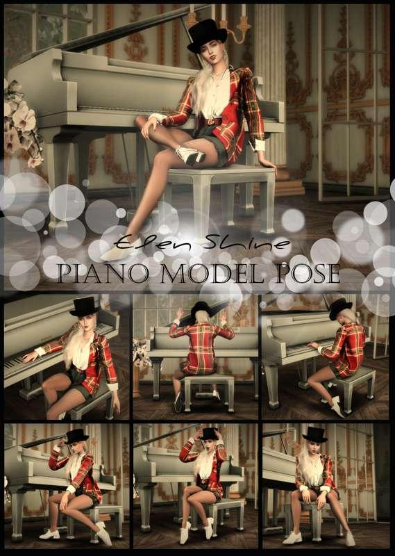 [ES] Piano Model Pose