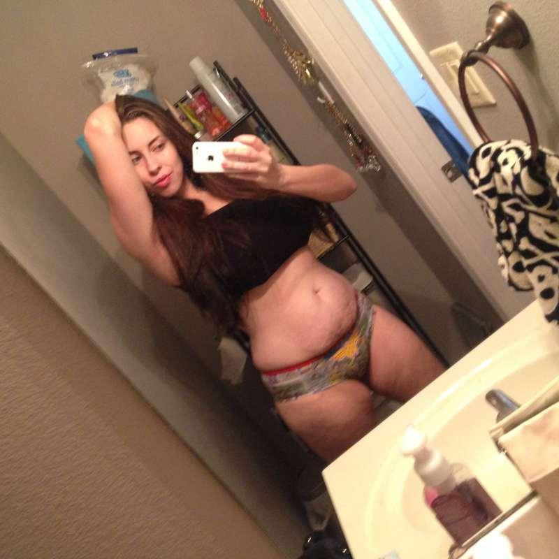 I use to think I was so fat. Now look at me, the change is a..