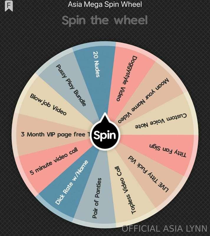 spin my ***MEGA WHEEL*** and get lucky! 🤩🍀 tip this campaign..