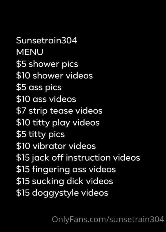 New menu🍆🍆🍑🍑💦💦👅👅