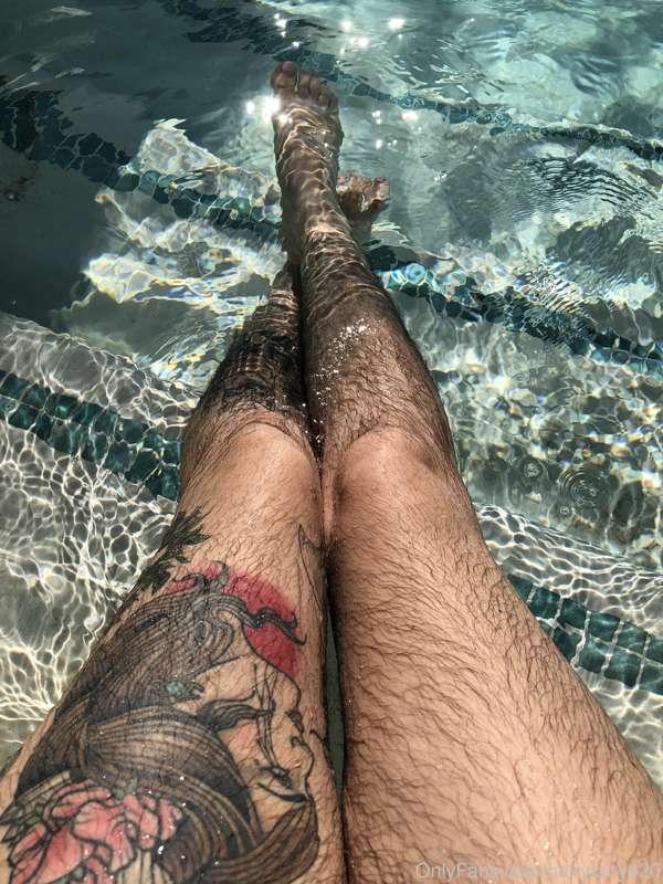 Heated pools are my new favorite. 👑