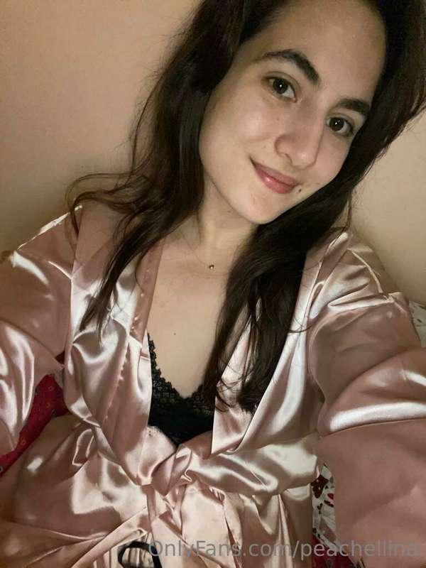 Good Night with my new lovely nightie, Thanks 💕