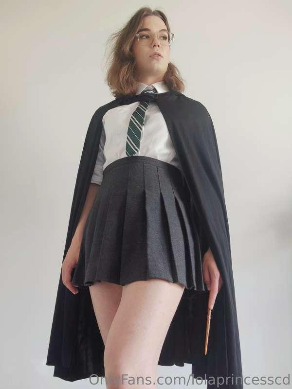 A Slytherin girl 💚