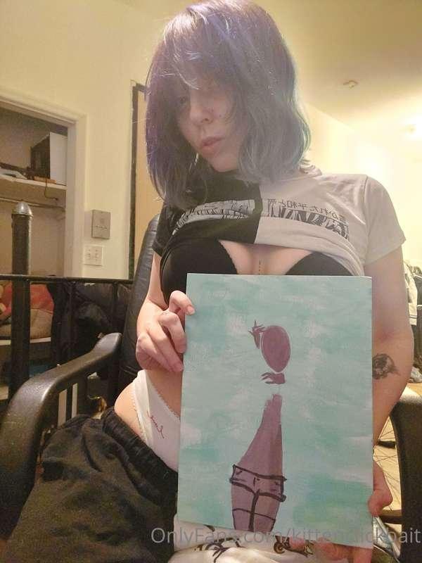 ♡ Your kitten is painting ♡
My supplies arent great but I th..