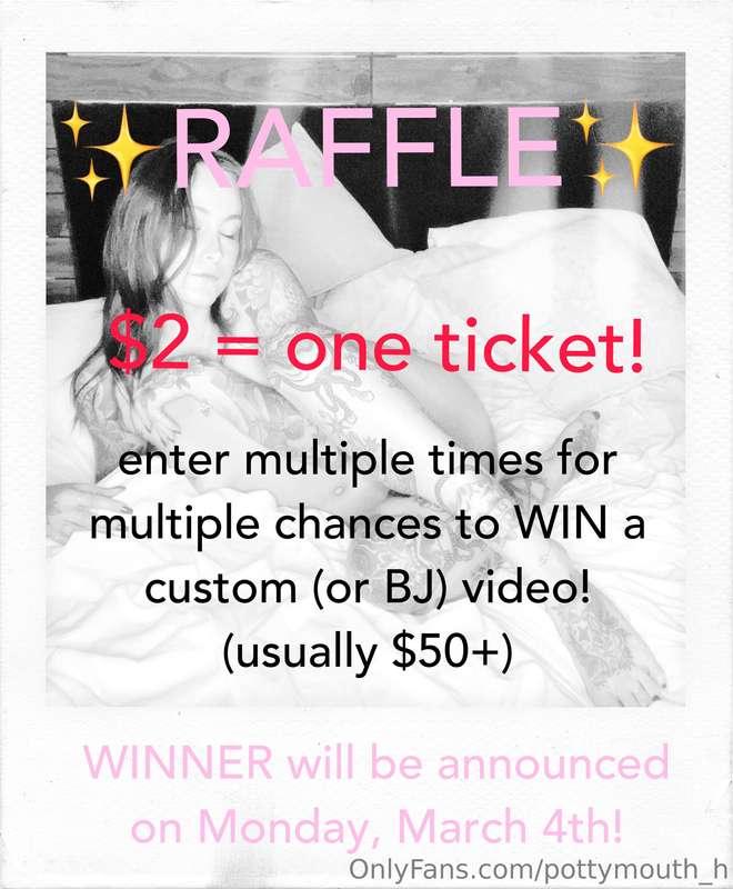 Y’all, I am SO excited about this raffle (and nervous no one..