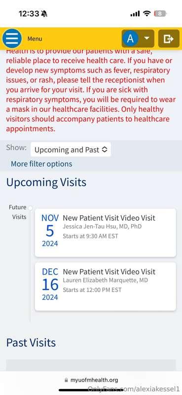 Both my dates are set for my facial fem and my breast augmen..