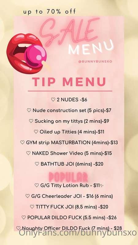 My *END OF THE MONTH* sale is *HERE*! Cum have some fun with..