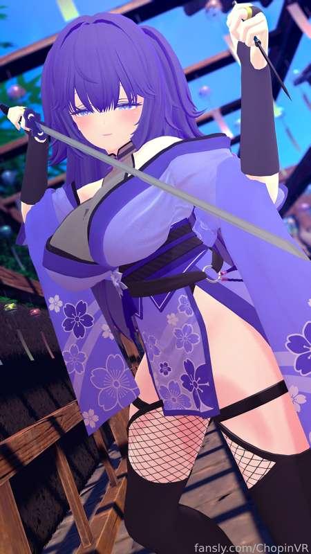 I'm here to  𝘴𝘦𝘳𝘷𝘦 you forever master 💜


#vr #vtuber #anime #hentai #lewdtuber #fyp #boobs #butt