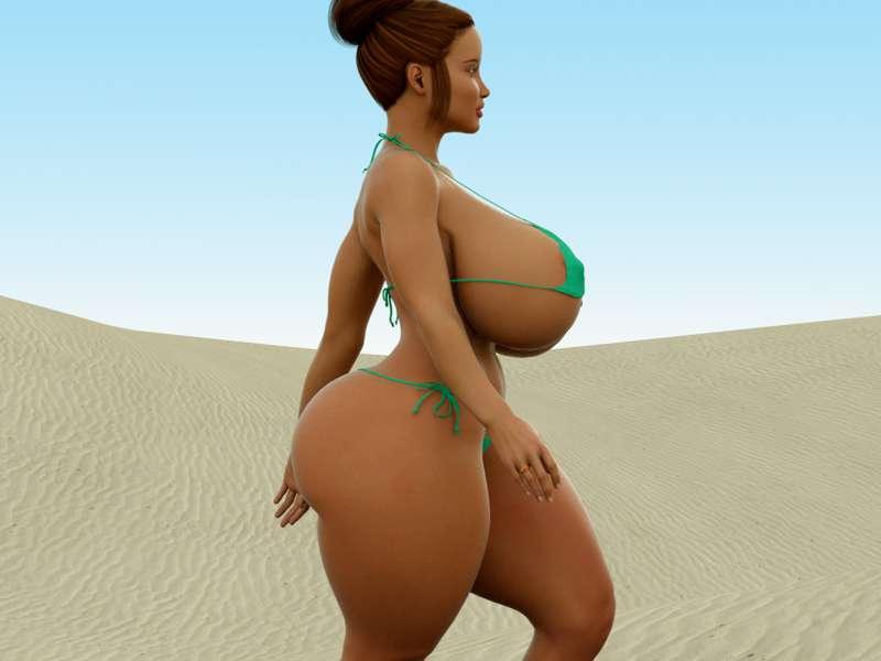 Roxy Zukdek walking (Extra camera views)