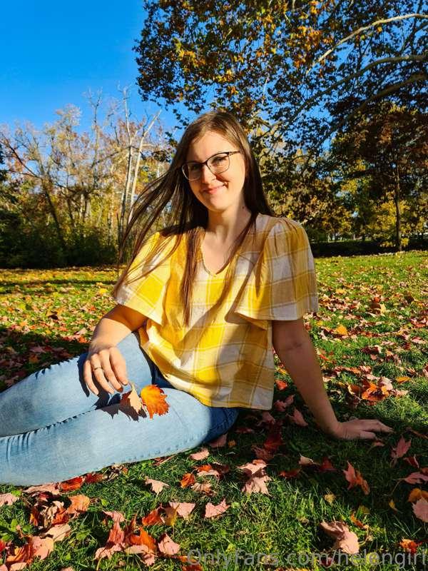 It's warm today☀️🍂