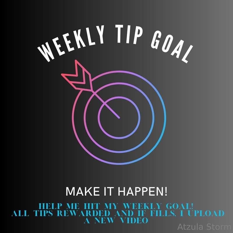 Hey my little embers, it's weekly goal time! :D
You get good..