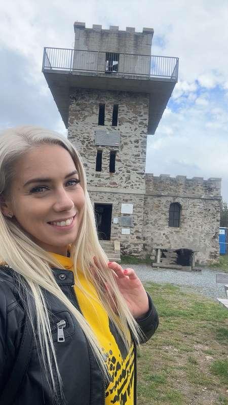 Today hiking at Irott-kő in Hungary🏰