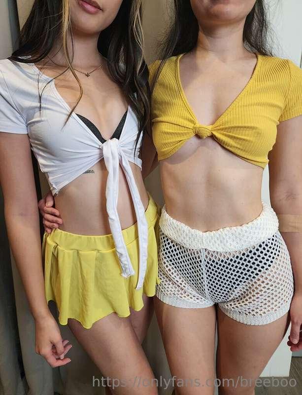 Whose top are you taking off first? 😋 Mine or @nebraskawut 💕