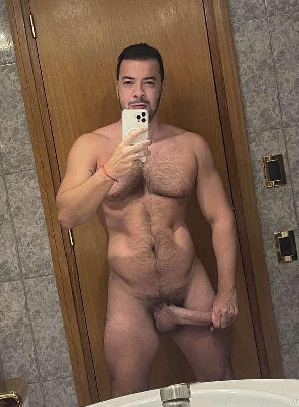 Bathroom selfie