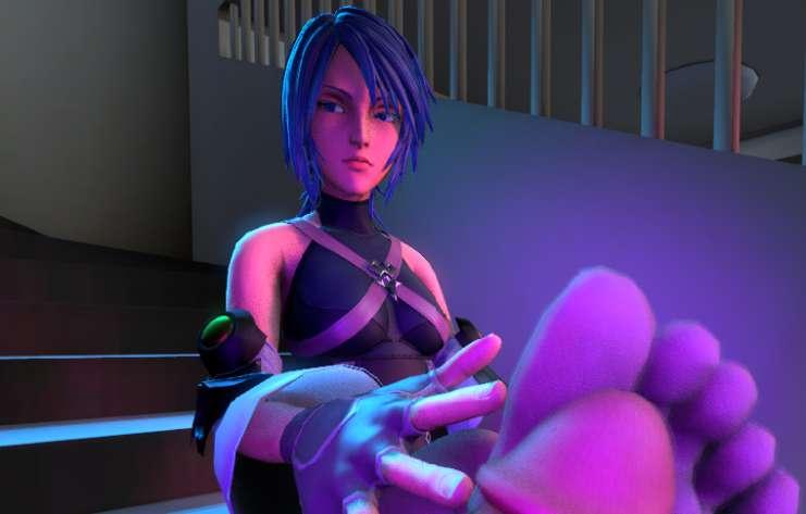 Aqua Footjob 