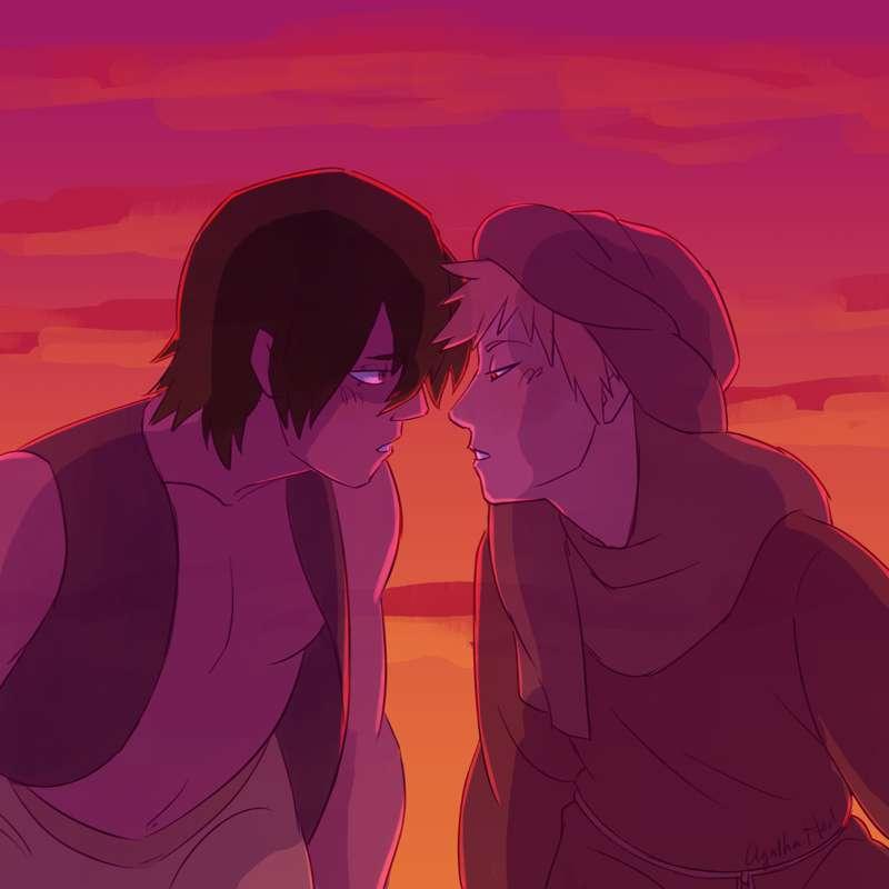 #krbkkisses Day 10 Aladdin and Jasmine