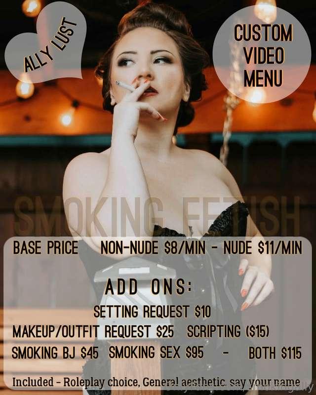 New custom video menu