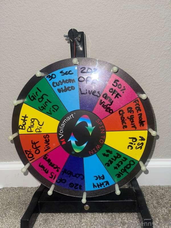 Tip and I’ll spin the wheel for you 😘😘