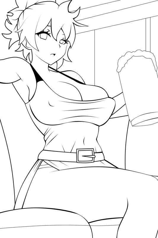 Saint Patrick's competition WIP and lines