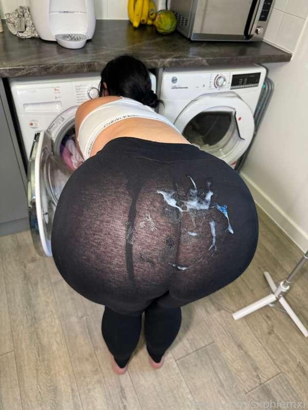 Just doing the laundry…… (video coming tonight!)