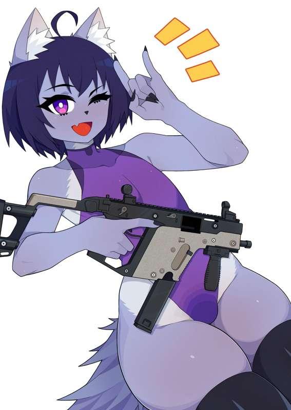 New pew pew or me? (SFW)