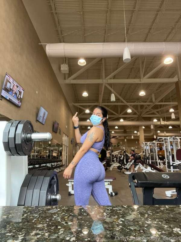 me @ the gym