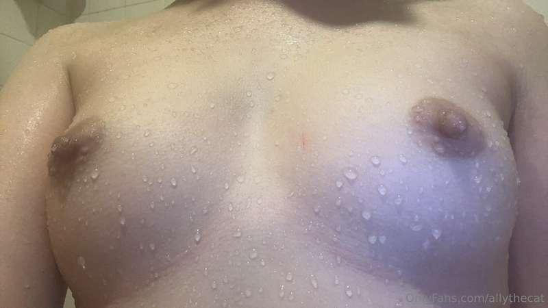 Here’s some titties 😉 wet titties
