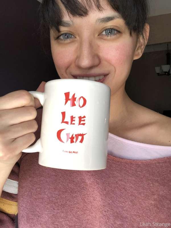 Happy Monday!!! Holy chit I needed some coffee this afternoo..