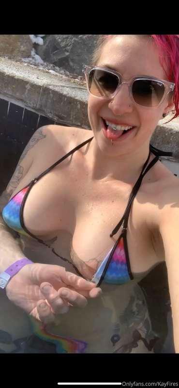 Swipe for the nude, spa/shower pics! 

Screenshots from a pu..