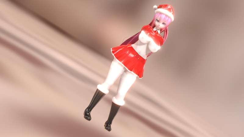 Megurine Luka Xmas Tras1