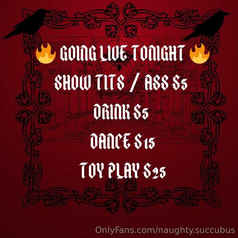 🔥 ATTENTION 🔥  Going live tonight make sure to stop by and s..