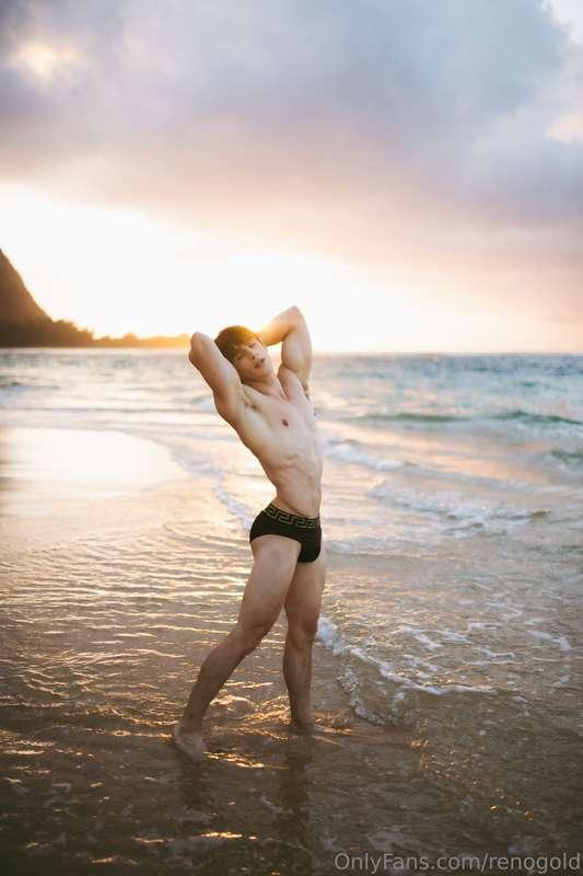 Sunset kissed my skin... but his touch burned deeper.