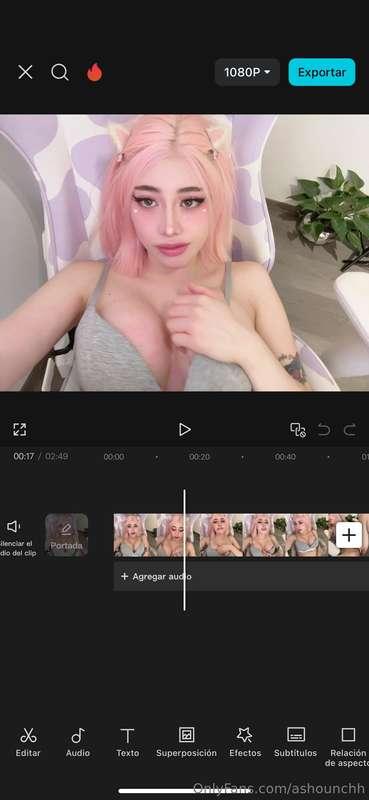 Se viene nuevo video en @ashounch !!! No te lo pierdas ;3 So..