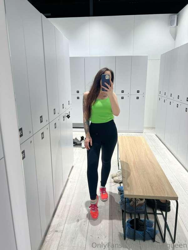 I went to the new gym and liked it very much🙈