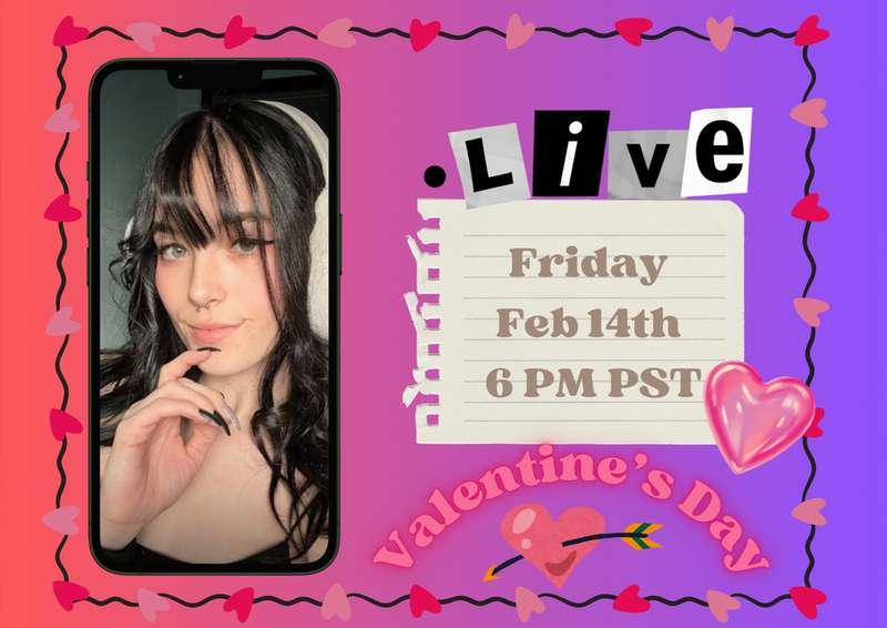 💘Happy Valentine's Day!💘 🥰🥰 Let's spend it together. I'm goi..