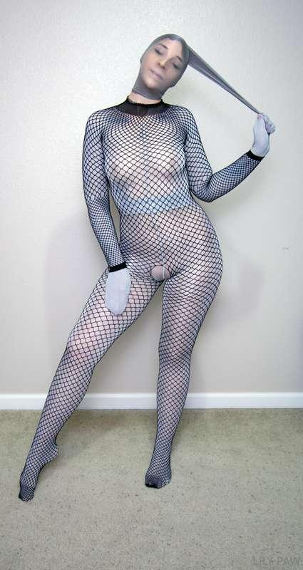 Grey and fishnets~