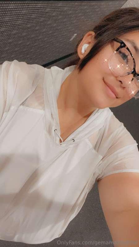 At the gym 😘 would you help me stretch 😉