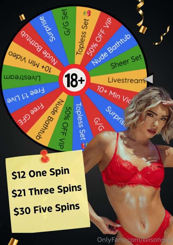 🎡🍀 SPIN THE WHEEL FOR A CHANCE TO WIN BIG! 🍀🎡It’s time for s..