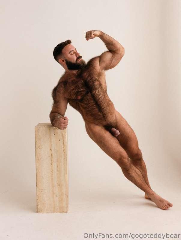 Latest photoshoot! Statue of Teddy Bear