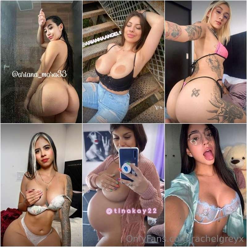 💗🫦 @ARIANA_MORA33 🫦💗⚫️⛓️ @ariannaangel1 ⛓️⚫️🥵 @RACHELGREYX 🥵..