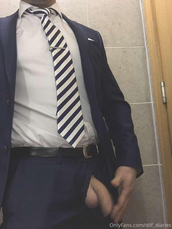 Love getting my dick out at work