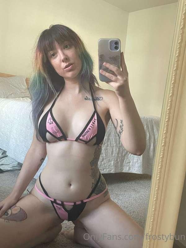 What do you think of my new swimsuit?