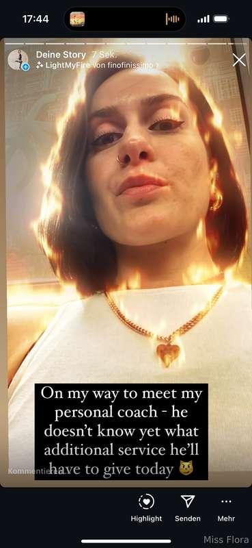 I’ll tell you later how it was - when meeting a new content ..
